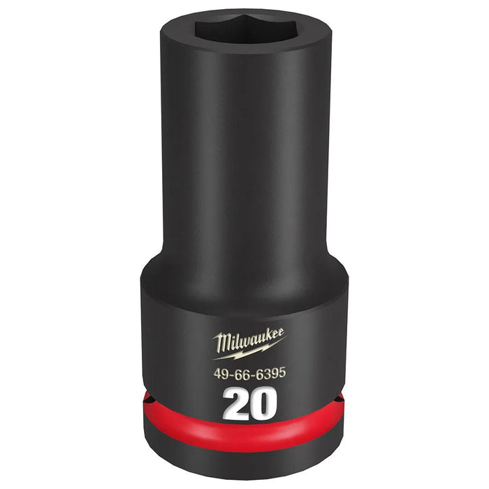 Milwaukee Shockwave Impact Duty 3/4" Drive 20mm Deep 6 Point Socket 49-66-6395