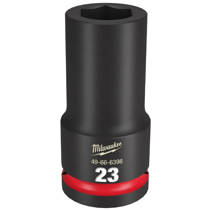 Milwaukee Shockwave Impact Duty 3/4" Drive 23mm Deep 6 Point Socket 49-66-6398