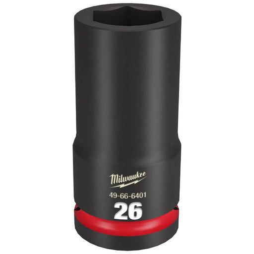 Milwaukee Shockwave Impact Duty 3/4" Drive 26mm Deep 6 Point Socket 49-66-6401