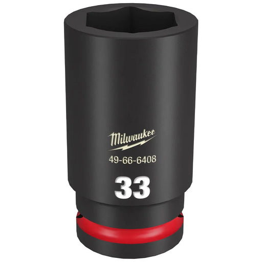 Milwaukee Shockwave Impact Duty 3/4" Drive 33mm Deep 6 Point Socket 49-66-6408