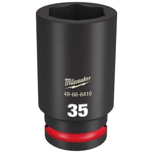 Milwaukee Shockwave Impact Duty 3/4" Drive 35mm Deep 6 Point Socket 49-66-6410