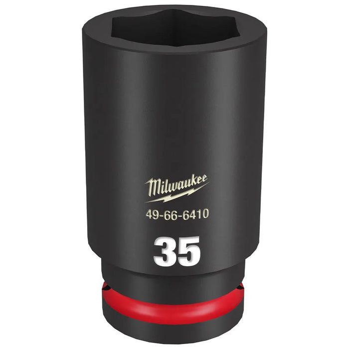 Milwaukee Shockwave Impact Duty 3/4" Drive 35mm Deep 6 Point Socket 49-66-6410