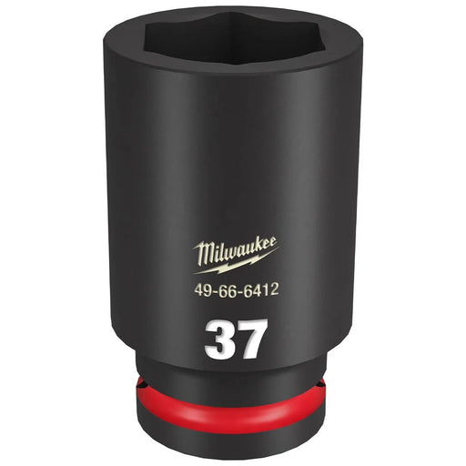 Milwaukee Shockwave Impact Duty 3/4" Drive 37mm Deep 6 Point Socket 49-66-6412