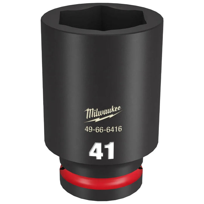 Milwaukee Shockwave Impact Duty 3/4" Drive 41mm Deep 6 Point Socket 49-66-6416