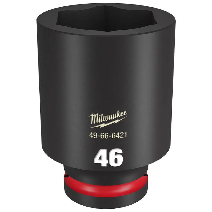 Milwaukee Shockwave Impact Duty 3/4" Drive 46mm Deep 6 Point Socket 49-66-6421