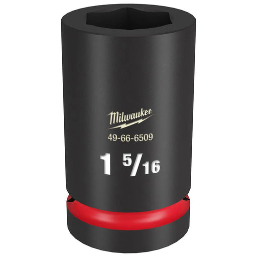 Milwaukee Shockwave Impact Duty 1" Drive 1-5/16" Deep 6 Point Socket 49-66-6509