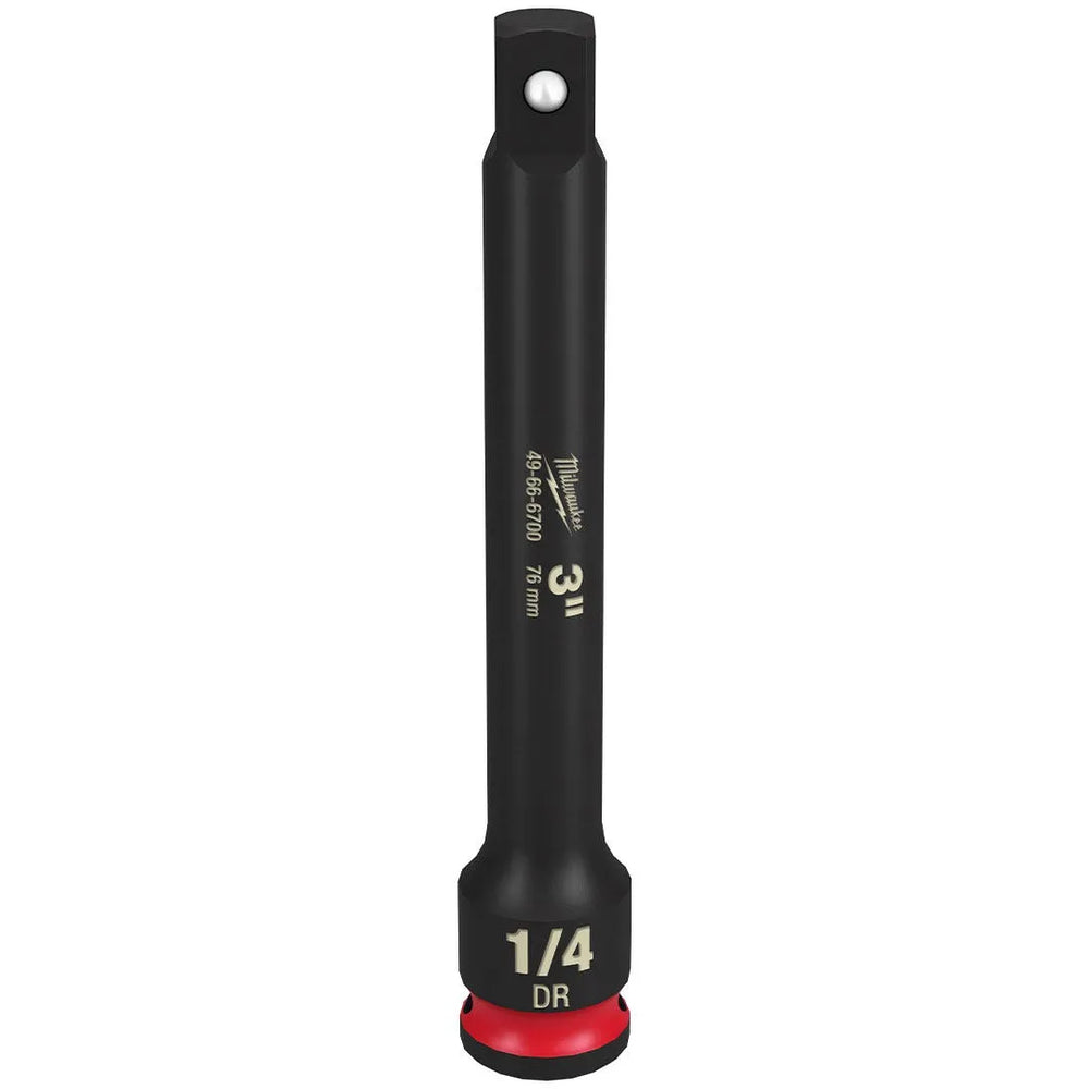 Milwaukee Shockwave Impact Duty 1/4" Drive 3" Socket Extension 49-66-6700