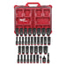 Milwaukee 36Pc. SHOCKWAVE Impact Duty 3/8" Drive Metric & SAE PACKOUT Deep Socket Set 49-66-6805