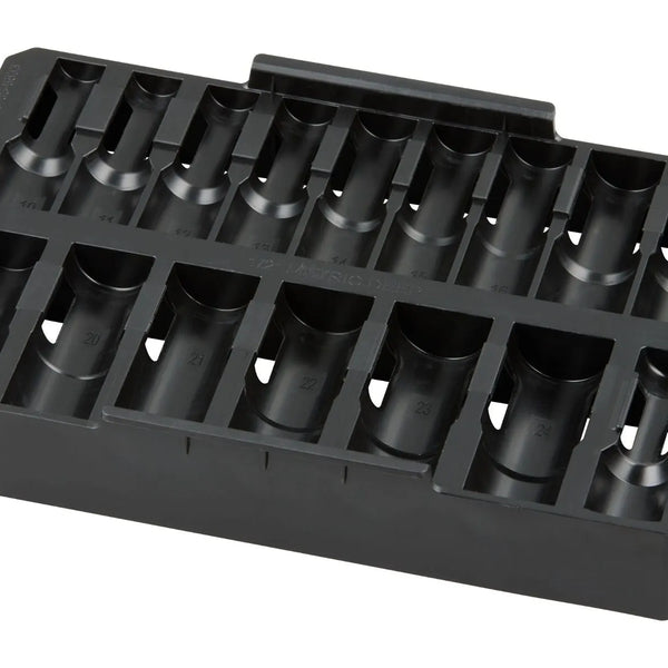 Milwaukee 16Pc. Impact Socket 1/2" Drive Metric Deep Socket Tray (Tray Only) 49-66-6833