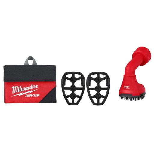 Milwaukee AIR-TIP Swiveling Palm Brush Vacuum Attachment 49-90-2020