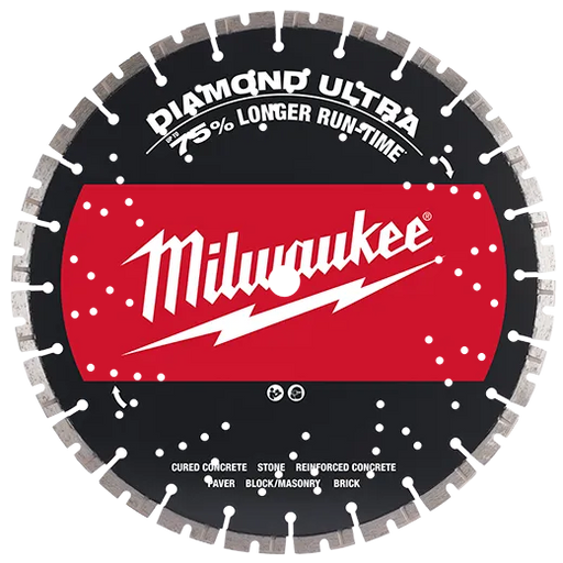 Milwaukee 14" Wet/Dry Diamond Ultra Segmented Blade 49-93-7540