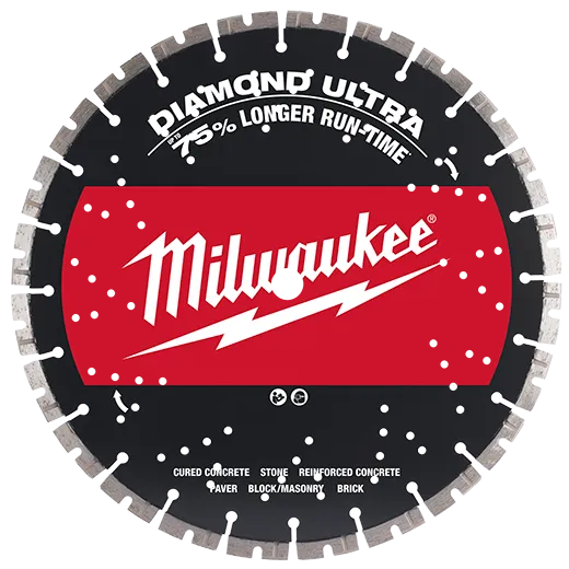 Milwaukee 14" Wet/Dry Diamond Ultra Segmented Blade 49-93-7540