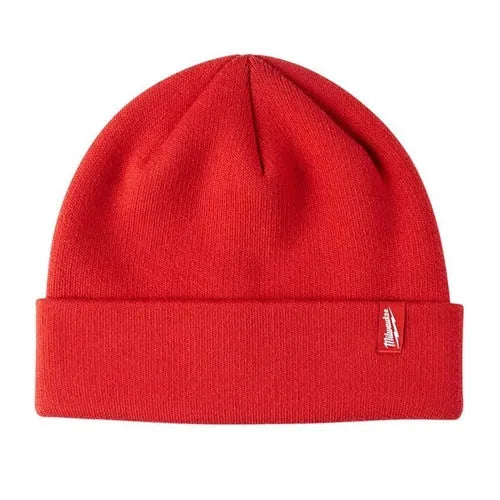 Milwaukee One Size Cuffed Beanie - Red 503R