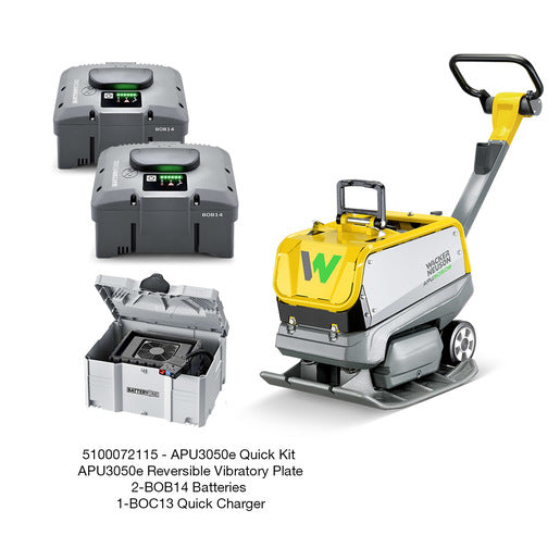 Wacker Neuson APU3050e Quick Kit Compactor