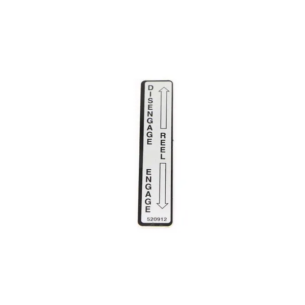 Bobcat 520912 Control Decal For Power Rakes