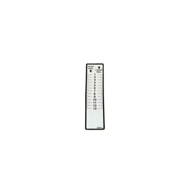 Instructions Decal For Power Rakes, 520913