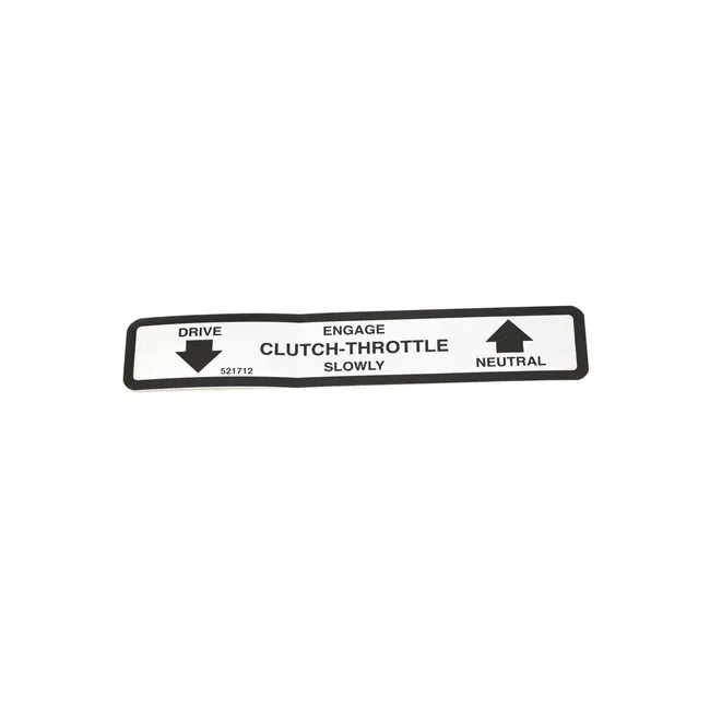 Bobcat 521712 Clutch Decal For Aerators
