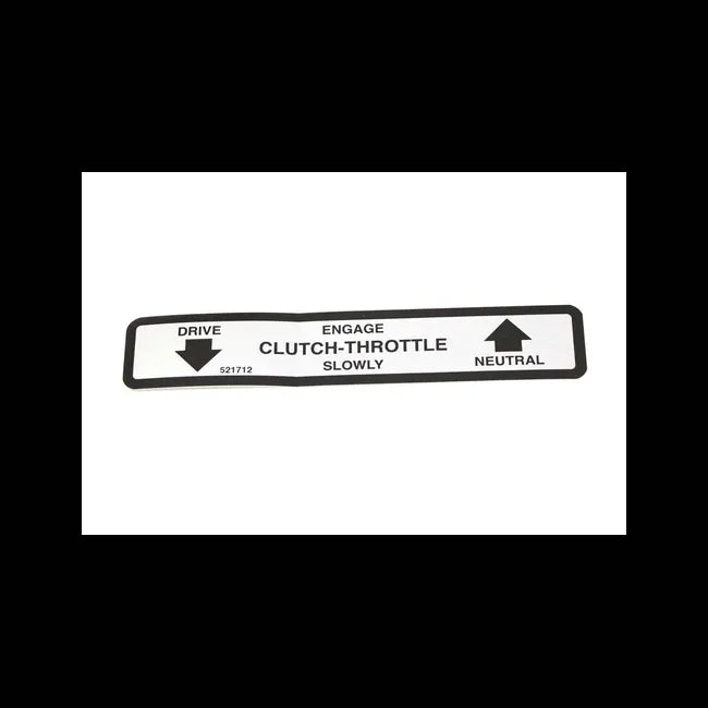 Clutch Decal For Aerators, 521712