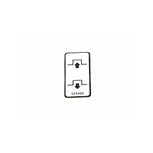 Clutch Decal For Sod Cutters, 524480