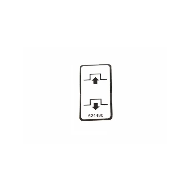 Clutch Decal For Sod Cutters, 524480