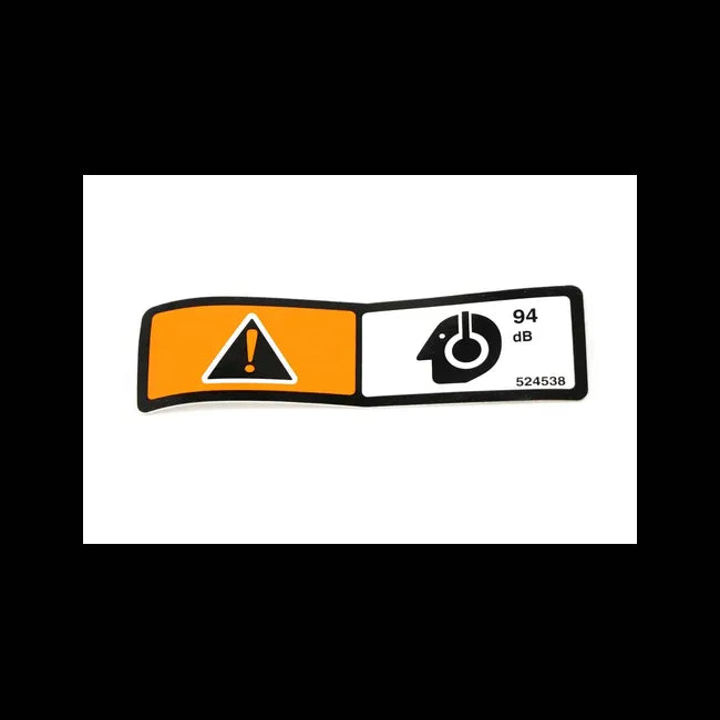 Warning Decal For Sod Cutters, 524538