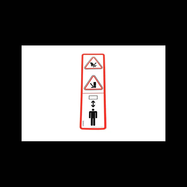 Danger Decal For Sod Cutters and Aerator, 524541