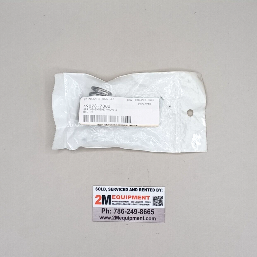 Kawasaki 49078-7002 SPRING-ENGINE VALVE