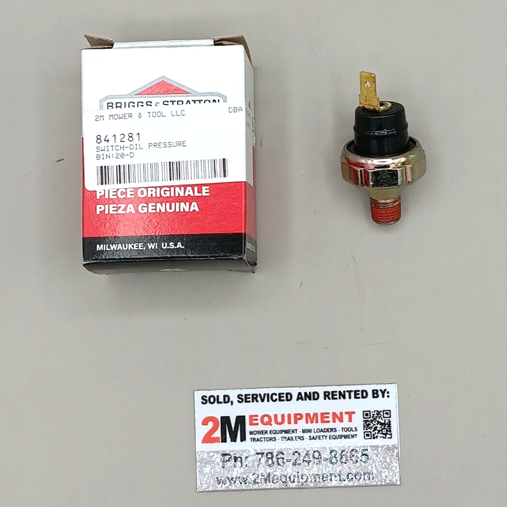 Briggs and Stratton 841281 SWITCH-OIL PRESSURE