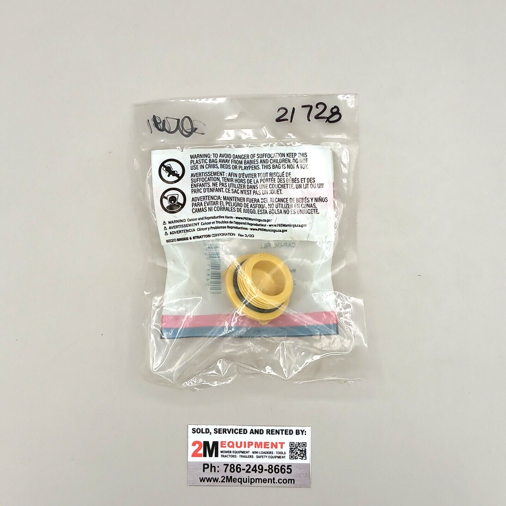 Briggs and Stratton 843464 CAP-OIL FILL