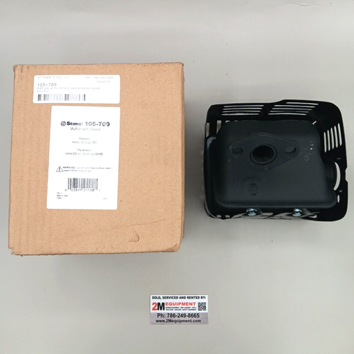 Stens 105-709 - MUFFLER WITH SHIELD HONDA 18310-ZL0-000