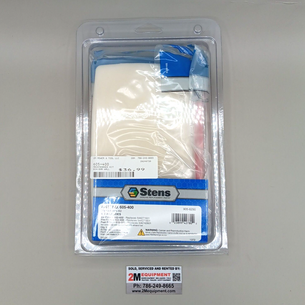 Stens 605-400 - MAINTENANCE KIT RED MAX 544271601