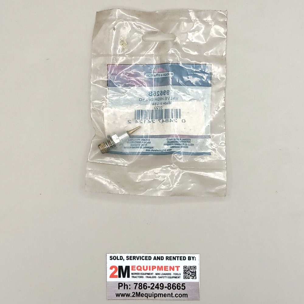 Briggs and Stratton 99525S VALVE-HIGH SPEED
