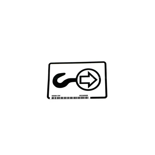 Bobcat 6533898 Hook Decal
