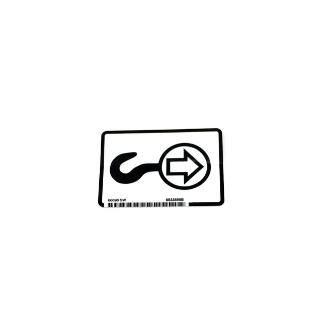 Bobcat 6533898 Hook Decal