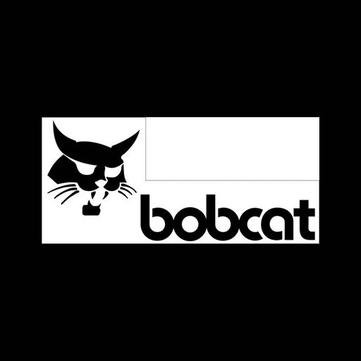 7.63 x 16.74 Vintage Bobcat Logo Decal for Bobcat Equipment, 6557412