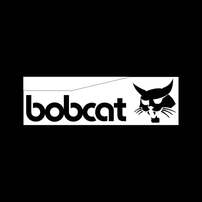 3.5 x 11.25 Bobcat Logo Decal for Excavators and Attachments, 6560986