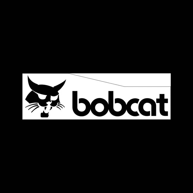 3.5 x 11.25 Bobcat Logo Decal for Excavators and Attachments, 6560987