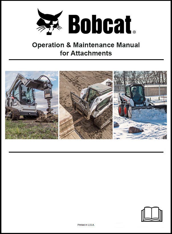 Bobcat 6566996 Backhoe Operation and Maintenance Manual English