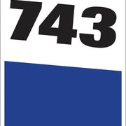 Bobcat 6569086 LH Decal for 743 Model Loaders