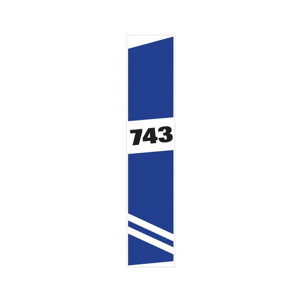 Bobcat 6569087 743 Model RH Decal Loaders