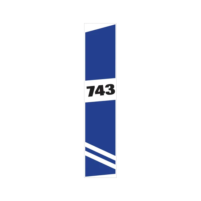 Bobcat 6569087 743 Model RH Decal Loaders