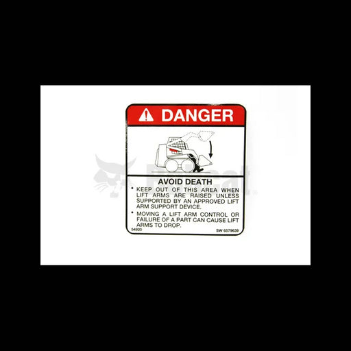 Warning Decal, 6579639