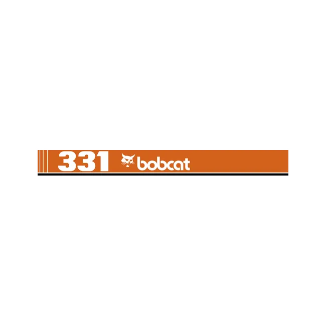 Bobcat 6588718 Right Logo Decal