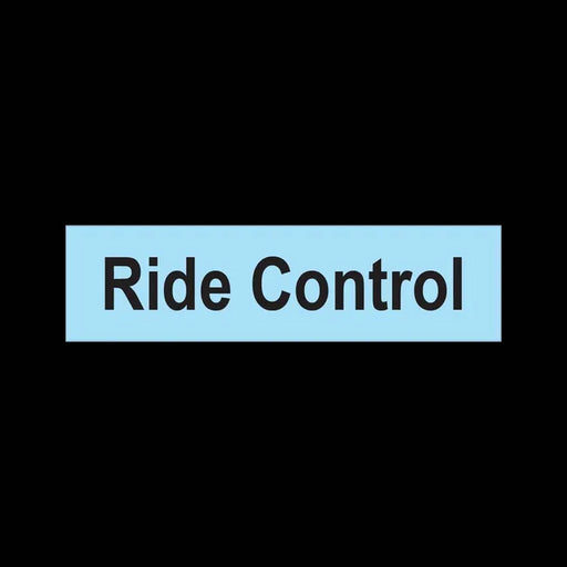 Ride Control Decal, 6690272
