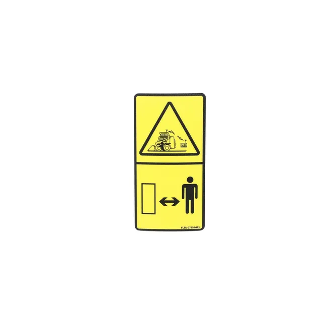 Bobcat 6692768 Remote Control Operation Decal for Attachments and Loaders