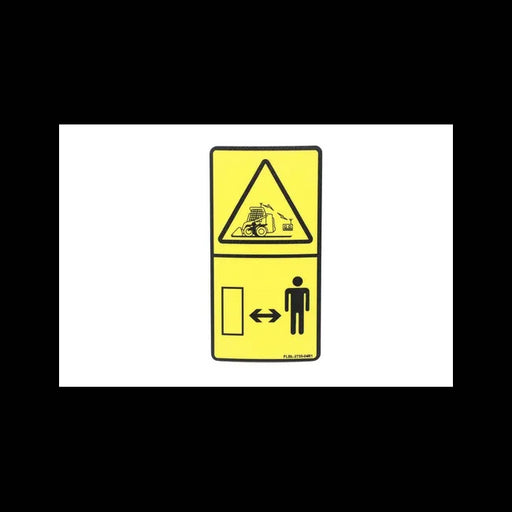 Remote Control Operation Decal for Attachments and Loaders, 6692768