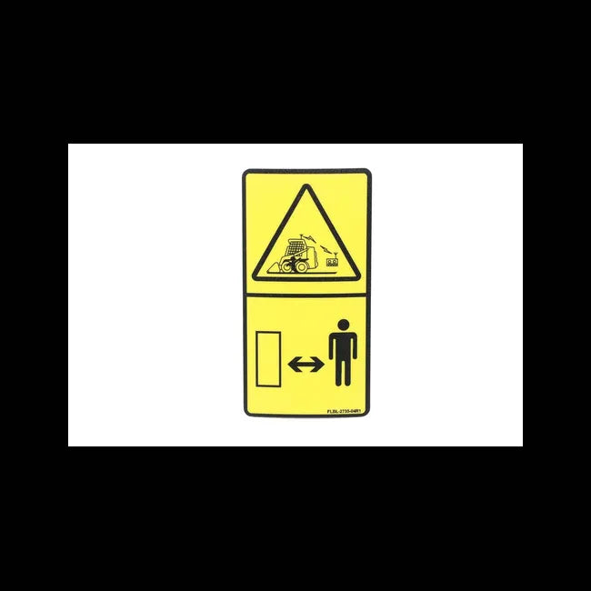 Remote Control Operation Decal for Attachments and Loaders, 6692768