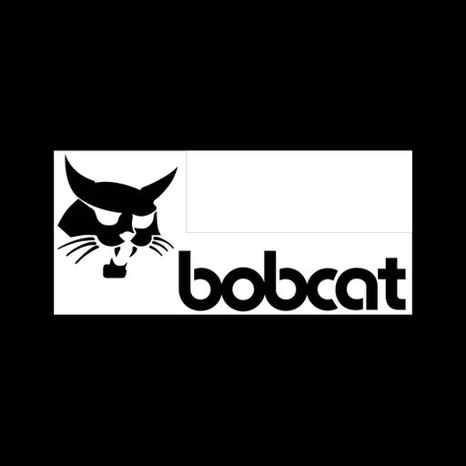 7.61 x 16.69 Vintage Bobcat Logo Right Decal for Bobcat Equipment, 6703645