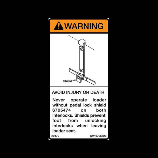 Warning Decal, 6705720