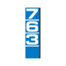 Model 763 Number Decal, 6708202